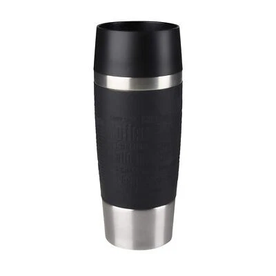 Emsa Vacuum mug "Travel Mug" 12.2 fl .oz. in black, Black - Image 1 of 4
