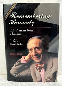 Remembering Horowitz (Vladimir) 125 Pianists Recall a Legend 1993 HB/DJ with CD - Picture 1 of 1