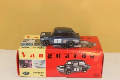 VANGUARDS LTD EDITION  VA26007 SUNBEAM IMP 1972 RACE CAR GEORGE BEVANS 1/43 (MJ) - Image 1 of 4