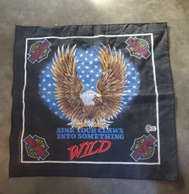 Pañuelo Harley Davidson Sink Your Claws Into Something Wild Bandana Eagle Foto 1 de 4