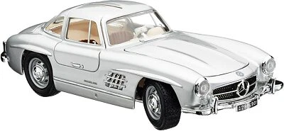Bburago 18-22023 - Modellino Auto Mercedes-Benz 300SL 1954 (Argento,Scala 1:24 ) - Immagine 1 di 3
