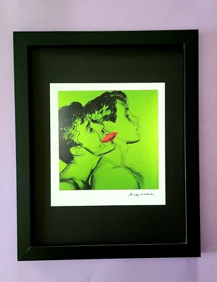 ANDY WARHOL + RARO FIRMADO + IMPRESIÓN QUERELLE MONTADA Y ENMARCADA + ¡CÓMPRALO AHORA! Foto 1 de 3
