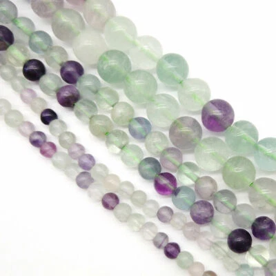 Wholesale Lot Natural Gemstone Round Spacer Loose Beads 4mm 6mm 8mm - Image 1 of 2