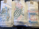 C&F Home Beach Theme Embroidered Flour Sack Towels (Set Of 3)