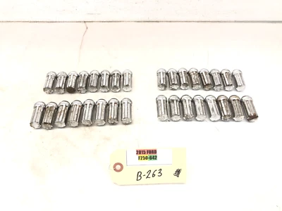 2012-2016 FORD F250 F350 FRONT & REAR WHEEL RIM LUG NUT BOLT SET X 32 OEM - Image 1 of 4