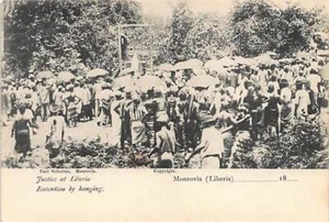 Liberia - Justicia en Liberia - Ejecución por ahorcamiento - Publicar desconocido - Imagen 1 de 2