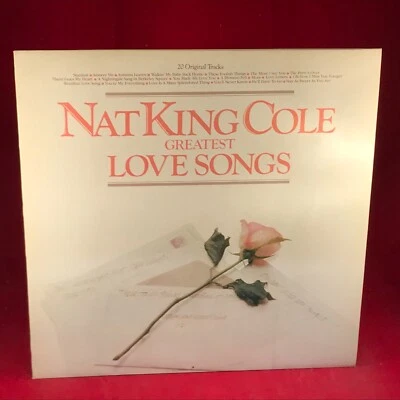 NAT KING COLE Greatest Love Songs 1982 UK Vinyl LP Love Letters best of hits * - Image 1 of 4