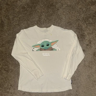 Camiseta Disney Star Wars Spirit Juvenil XL Grogu Cazarrecompensas Manga Larga Foto 1 de 4