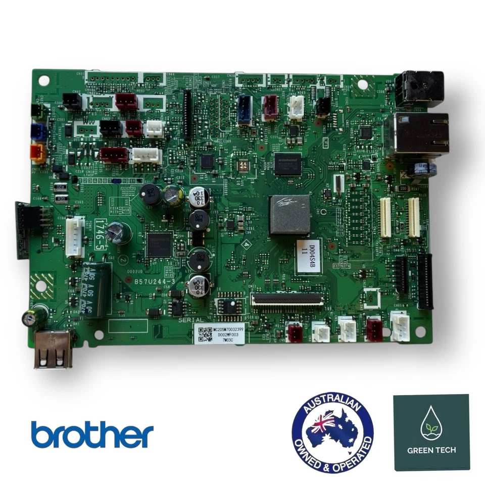 B57U349-2 / D002WF002 - Brother MFC-J5330DW Main Board - Image 1 of 4