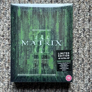 The Matrix Titans Of Cult 4k Steelbook Brand New - Picture 1 of 2