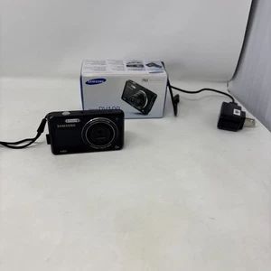 Cámara digital Samsung DualView DV100 16,1 MP 5x zoom negra ¡PROBADA! - Imagen 1 de 5