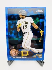 2023 Topps Chrome Sapphire Ke'Bryan Hayes Pittsburgh Pirates #314 - Picture 1 of 2