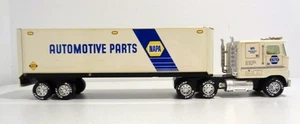 Vintage NAPA Automotive Parts 1983 NYLINT Tractor Trailer Truck Pressed Steel - Picture 1 of 9