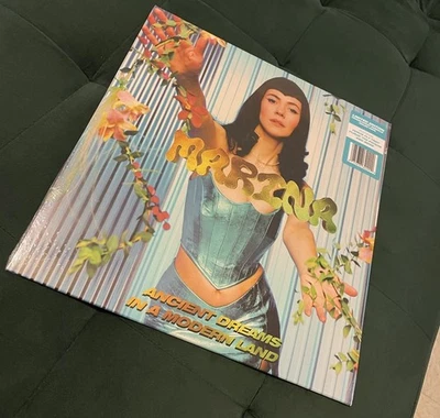 Marina - Ancient Dreams in a Modern Land Translucent Emerald Color Vinyl LP New - Image 1 of 4