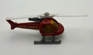 1988 Matchbox Fire Department Helicopter - Loose Car - Picture 1 of 5