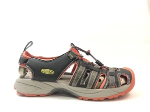 Keen Newport Hydro wasserdichte Sandalen Wandern Camp grau koralle Damengröße 10 - Bild 1 von 8