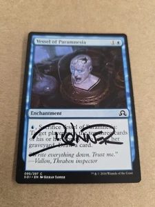 Buque de Paramnesia firmado por Kieran Yanner Magic the Gathering - Imagen 1 de 1