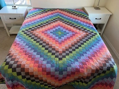 La vuelta al mundo (ATW) con tela de tinte espacial de telas FIGO Foto 1 de 4