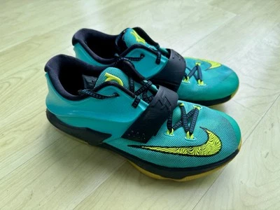 Zapatos deportivos Nike KD VII Hyper Jade Uprising (653996-370) para niños grandes talla 6 Foto 1 de 4