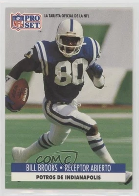 1991 Pro Set Spanish Bill Brooks #94 - Image 1 of 2