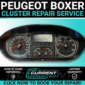 Peugeot Boxer Instrument Cluster Repair – Speedo, Rev Counter, Fuel & Temp Gauge - Picture 1 of 1