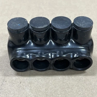 POLARIS IPLD3/0-4 Two Side Aluminum Multi-Tap Connector #6-3/0 Kcmil 4-Port - Image 1 of 4