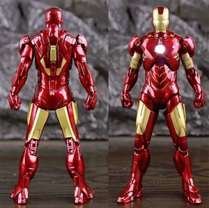 1/10 Marvel 10th Anniversary Iron Man 2 Mark 4 IV LED PVC Action Figure Gift Box - Picture 1 of 6