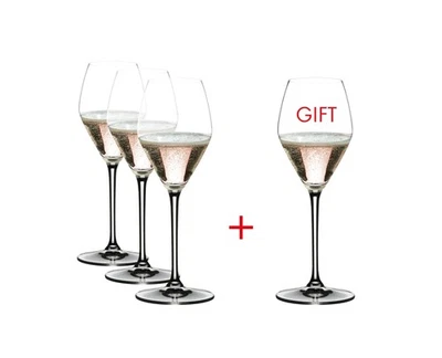 RIEDEL Extreme Rosé/Champagne Glass, Wine Glass, Set of 4,  dishwasher safe - Image 1 of 4