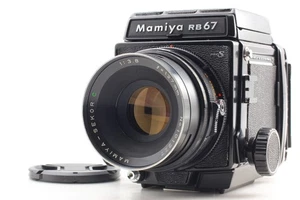 No US Duty[Exc+5] Mamiya RB67 Pro S Film Camera C 127mm f3.8 Lens 120 Back JAPAN - Picture 1 of 13