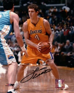Luke Walton Signed Autographed 8X10 Photo LA Lakers Home vs. Nuggets w/COA - Picture 1 of 2