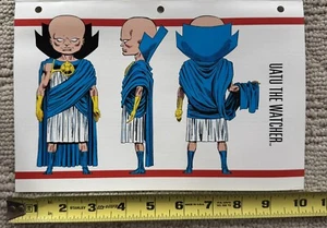Vintage Marvel Character UATU THE WATCHER Bio Marvel Comic Sheet Card RARE - Picture 1 of 2