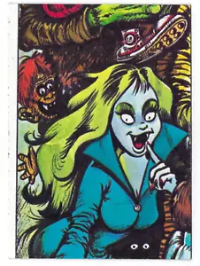1974 Topps MONSTER INITIALS Puzzle Card 1/9 ML Medio Sinistra quasi nuovo - Foto 1 di 2