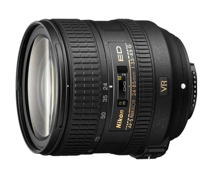Nikon Zoom-NIkkor 24-85mm f/3.5-4.5 AF-S VR IF ED G Lens - Black