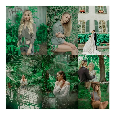 Presets Green Mood Lightroom con archivos DNG y XMP Foto 1 de 4