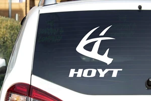 HOYT -CNC cut Decal Vinyl Sticker-Pic from multi colors! - Picture 1 of 13