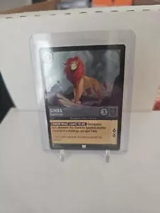 Disney Lorcana - 190/204 Simba - Rightful Heir - Uncommon FOIL - Picture 1 of 2