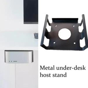 Für Macmini M4/Pro Unter Schreibtisch Ständer für VESA-Anschluss Halterung NEU ❁UK - Bild 1 von 9