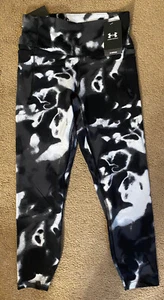 New Women Under Armour Running Work-Out Multi-Color Capri Pants Size S - Picture 1 of 5