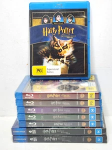 Harry Potter 8 Movie Collection Blu Ray New Sealed except Philosophers Stone - Picture 1 of 17
