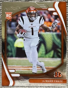 2021 Panini Absolute - Rookies #105 Ja'Marr Chase (RC) Foil - Picture 1 of 2