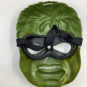 Increíble Hulk Halloween Disfraz Máscara Vestir Plástico Duro - Imagen 1 de 3