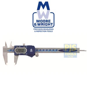 Moore and Wright MW110-15DBL 150mm 6in digitronic digital vernier caliper 6" - Picture 1 of 3