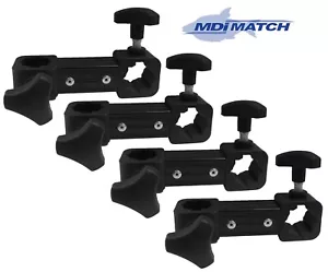 Set of 4 Seat Box 90 degree 5" Accessory Fishing Arms, Fits Square & Round Legs - Picture 1 of 1