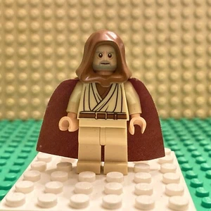 LEGO Star Wars Old Obi-Wan Kenobi Minifigure Millennium Falcon 7965 10188 sw0336 - Picture 1 of 4