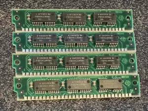 16MB 4 x 4MB 30-Pin SIMM 70ns SILVER 9bit FPM Memory PC, IBM 286/386 *TESTED* - Picture 1 of 3