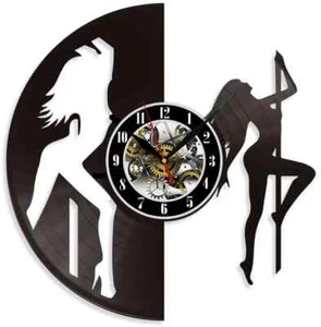 Reloj de Pared Pole Dance - Decoración Retro - Acento Único para el Hogar - Regalo Perfecto - Imagen 1 de 4