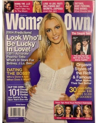 TRACI LORDS woman's own KOBE BRYANT britney spears MARILYN MONROE aniston ALYSSA - Image 1 of 4