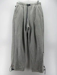 VINTAGE Southpole Pants Men Large Gray Reversible Fleece Cargo Streetwear Baggy - Picture 1 of 19
