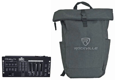 Chauvet Obey 4 Compact DMX-512 LED Wash Light Lighting Controller+Backpack - Image 1 of 4