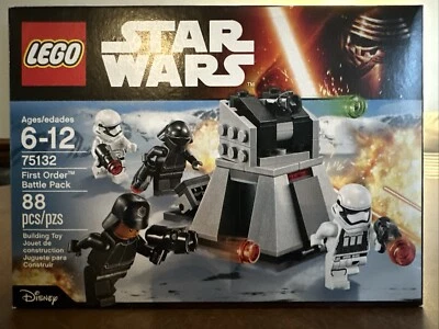 LEGO Star Wars 75132 First Order Battle Pack 88 PCs New Sealed From 2016 - Image 1 of 4